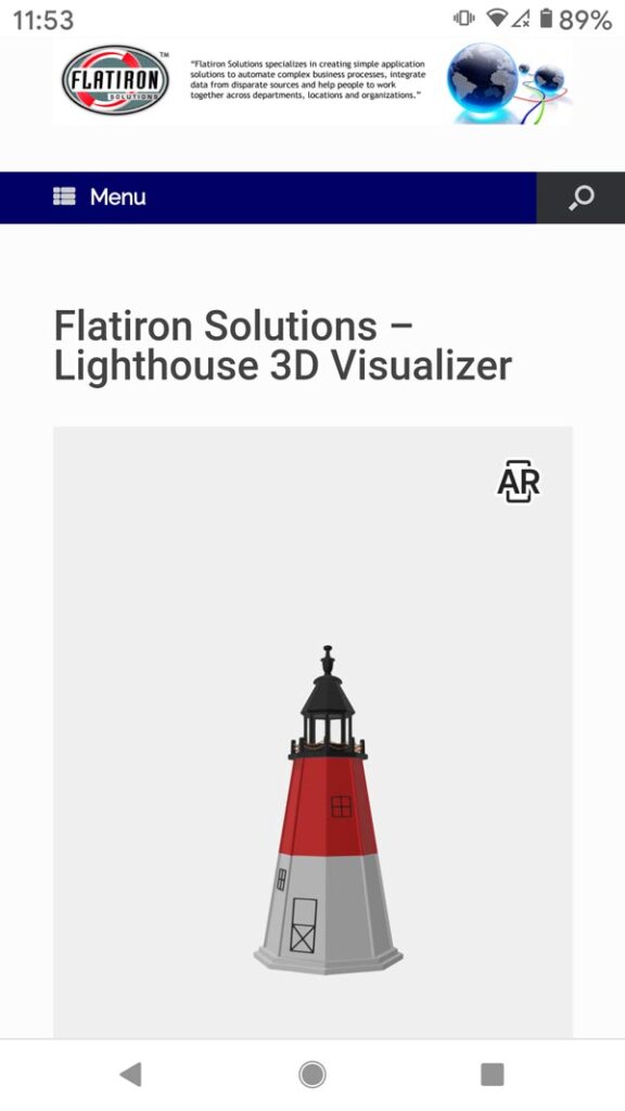 Lighthouse 3D Step 1